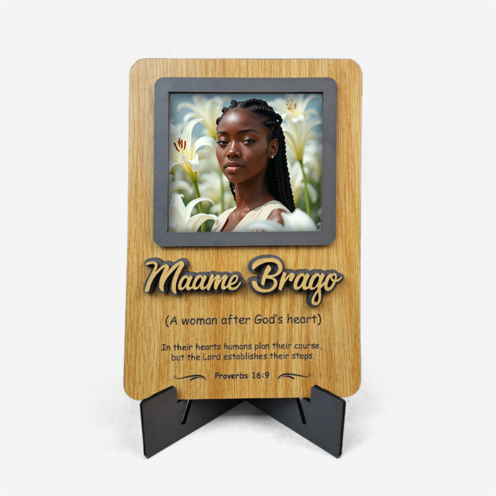 Identiy- Personalized Desktop Photo Plaque