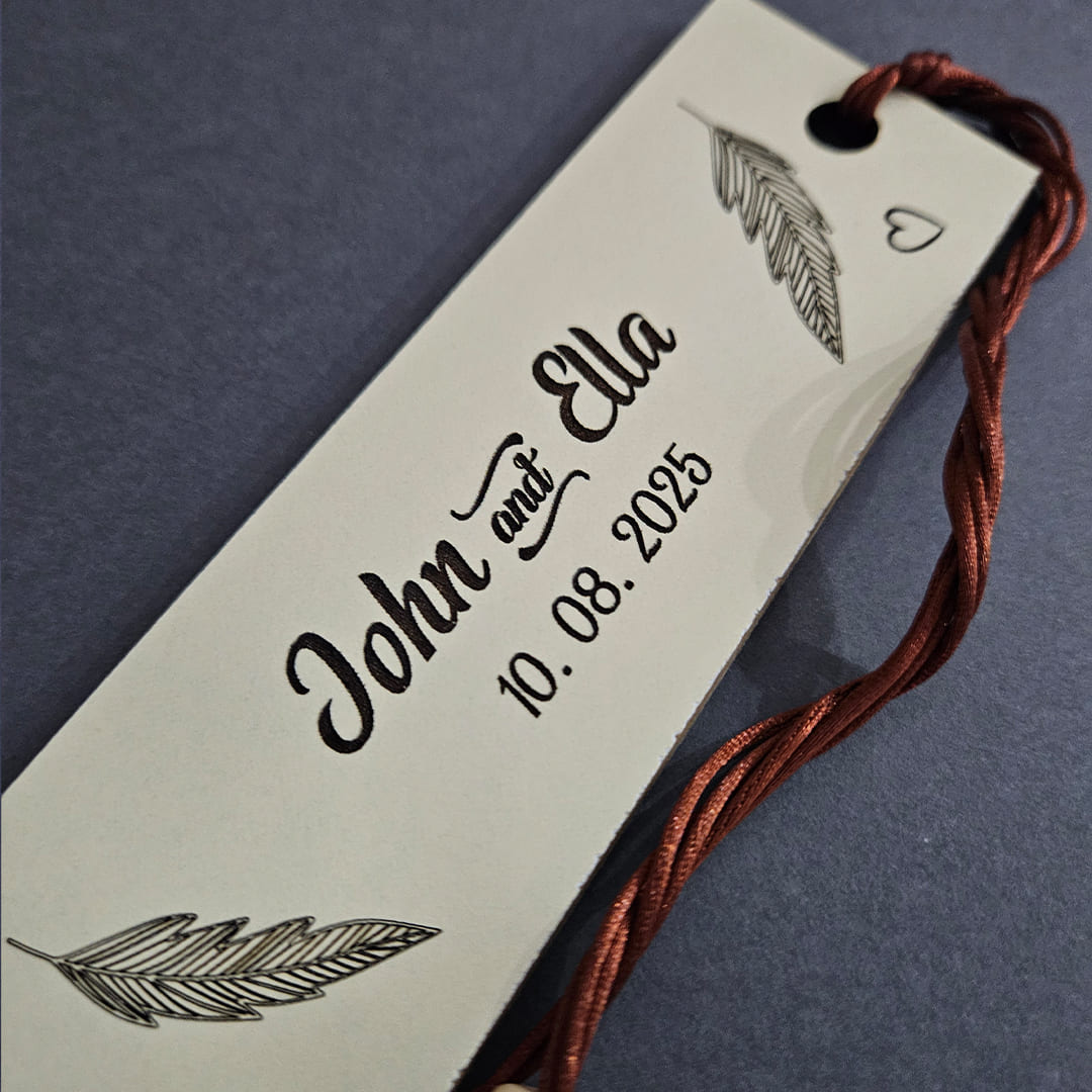 Wooden Bookmark