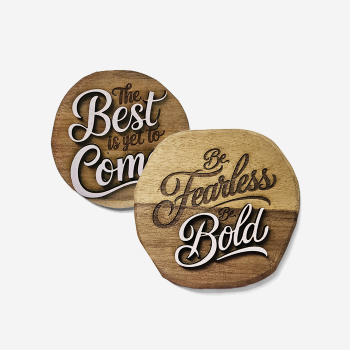 Car Hanger Series – Wooden Inspiration Plaque
