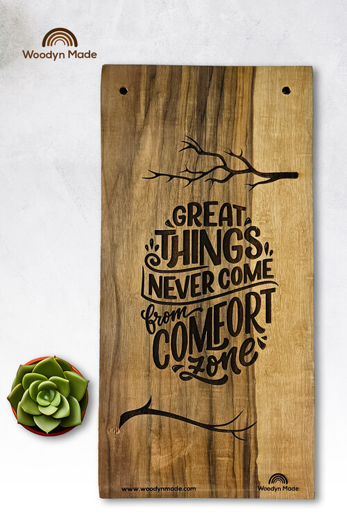 Awaken: 8 x 16 Wooden Wall Art